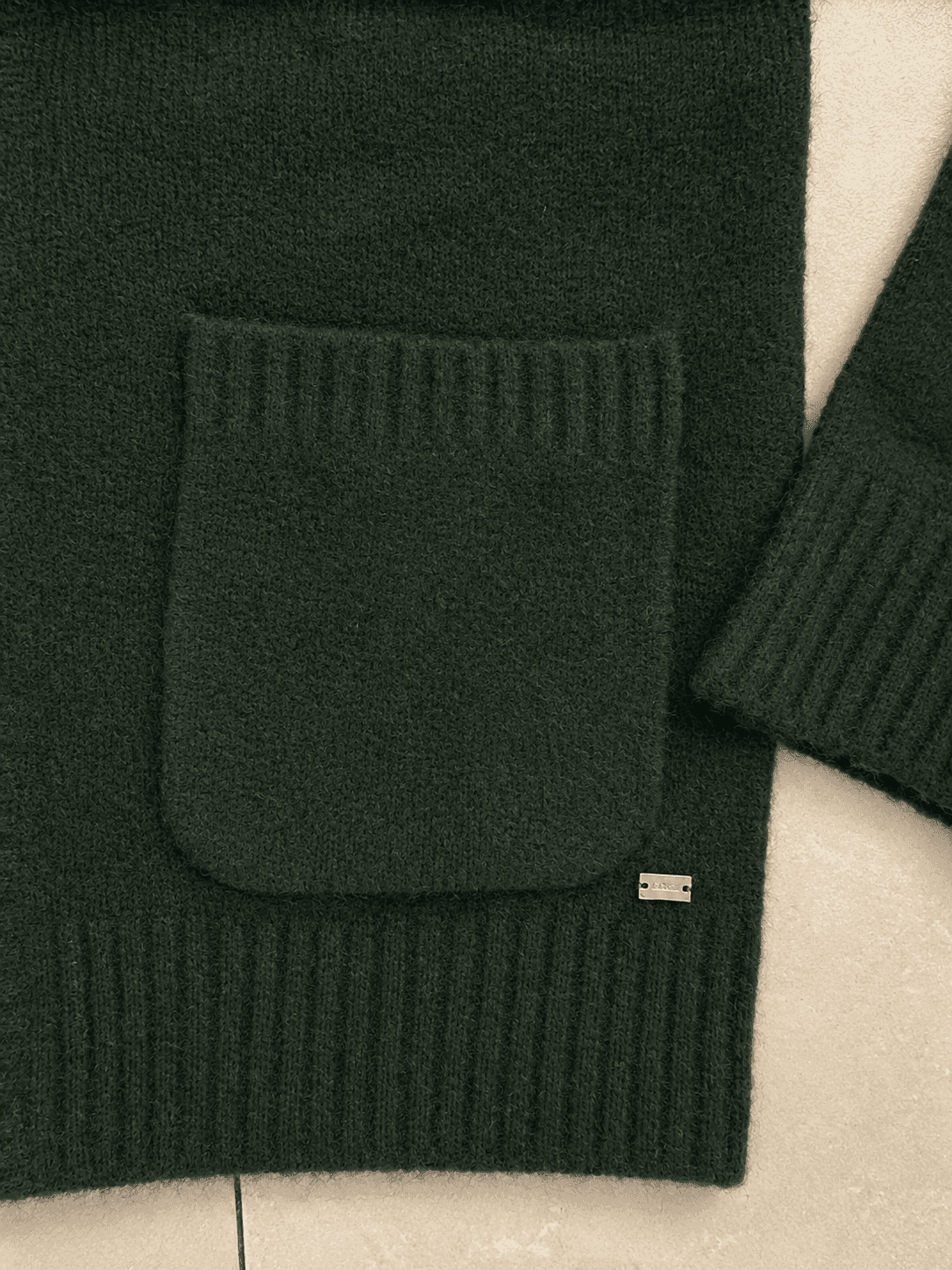 Overshirt cardato con bottoni - 2