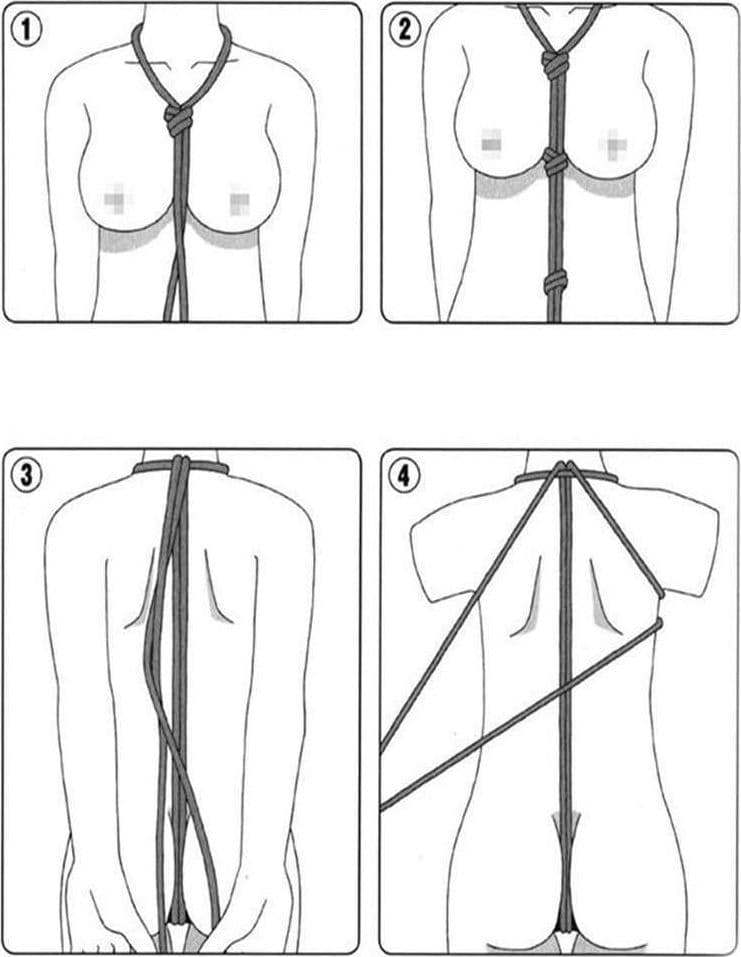 Passion Labs Mystery Corda Bondage Rossa Cotone 10 Metri Shibari BDSM Fetish - 7