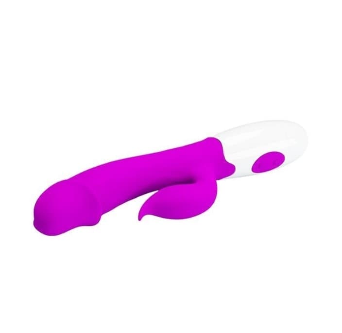 Pretty Love Peter Rabbit Vibratore 19/10 cm  Doppio Motore 30 Funzioni Silicone Viola - 2