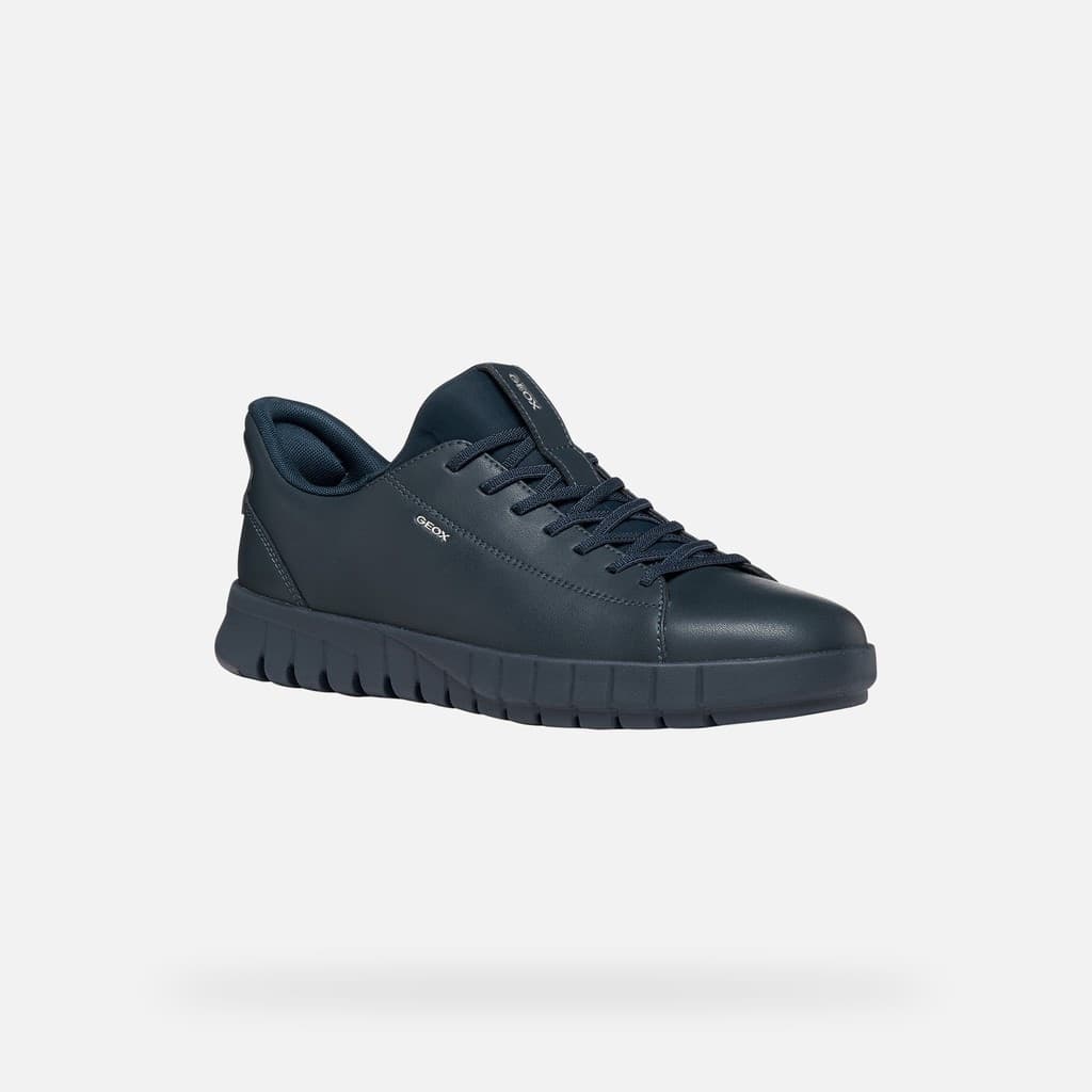 Geox sneaker uomo navy Flextride PLUS U65MAA 0009B C4064 - 3