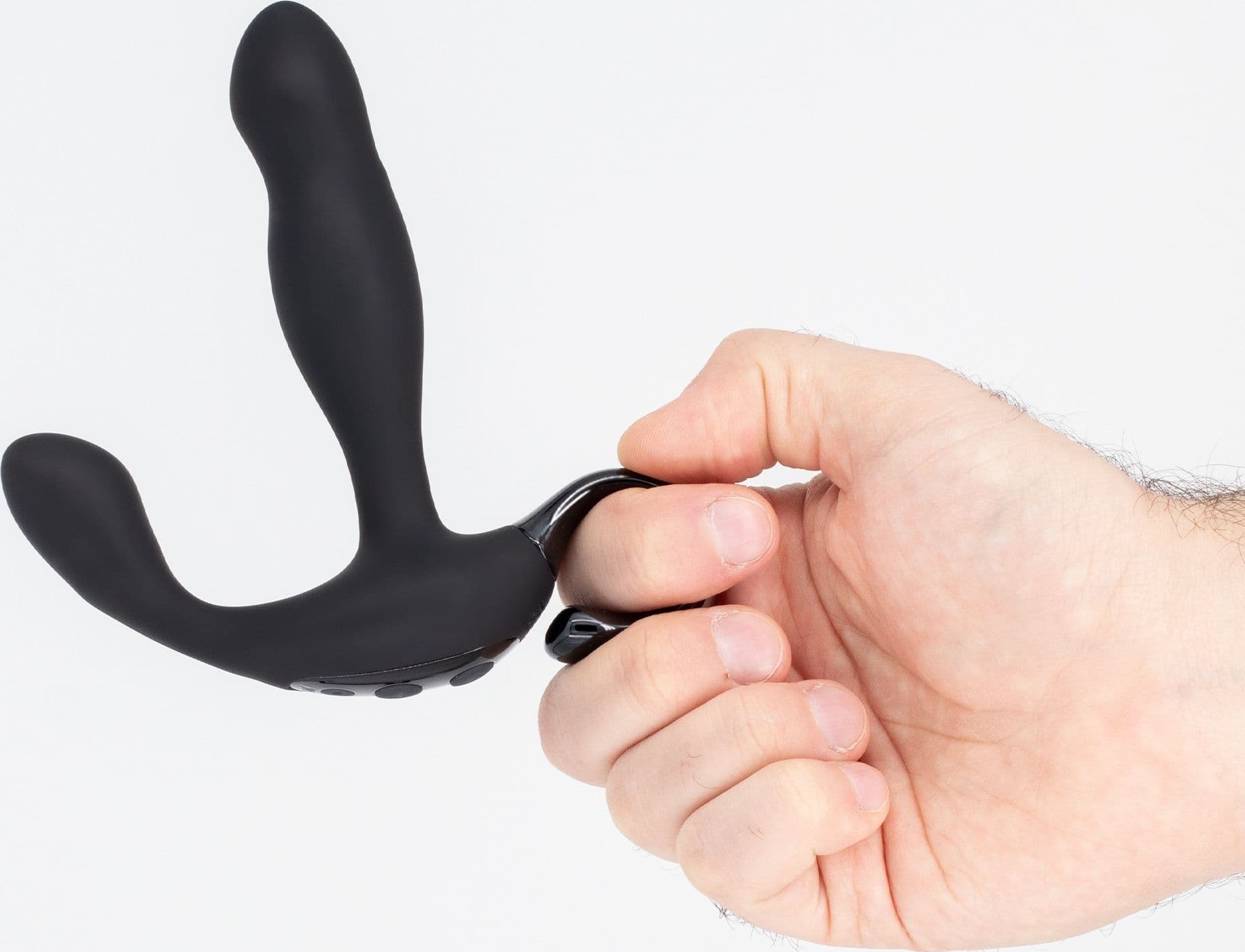 LOKI Plug anale vibrante uomo Telecomando stimolatore prostatico nero vibrazioni - 5