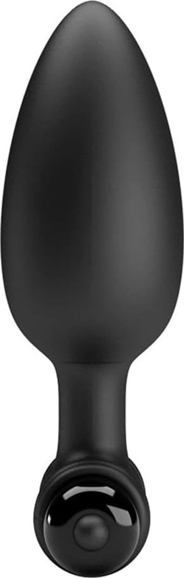 Plug Anale Vibrante Sex Toy 10 Vibrazioni Silicone Nero Pretty Love II Unisex - 3