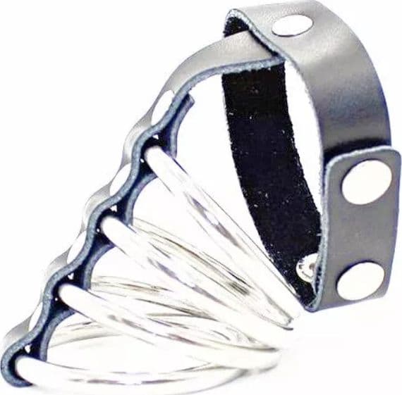 Ohmama Cock Ring Fascia Pene BDSM Anelli Metallo Sex Toy Uomo Bondage Fetish - 2