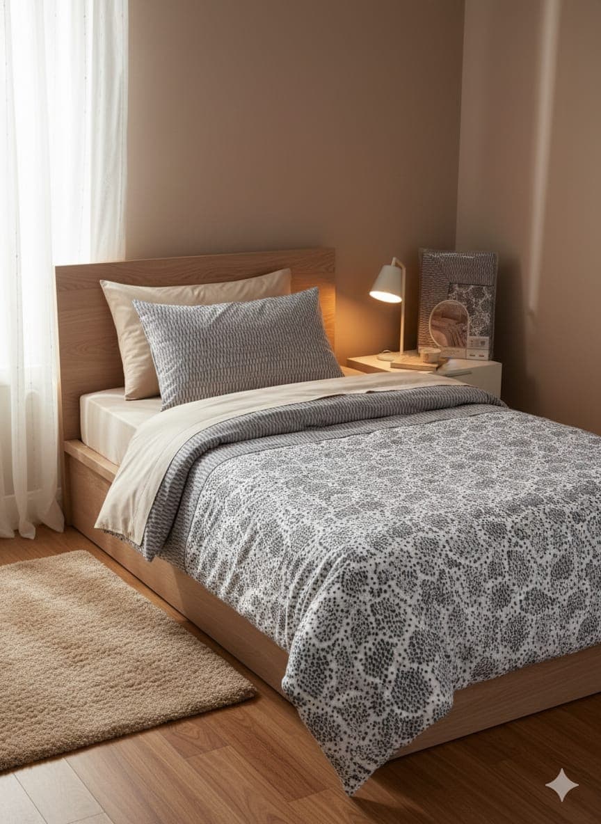 Completo Lenzuola Singolo Angel’s Collection Linea Favola Willy – 100% Cotone