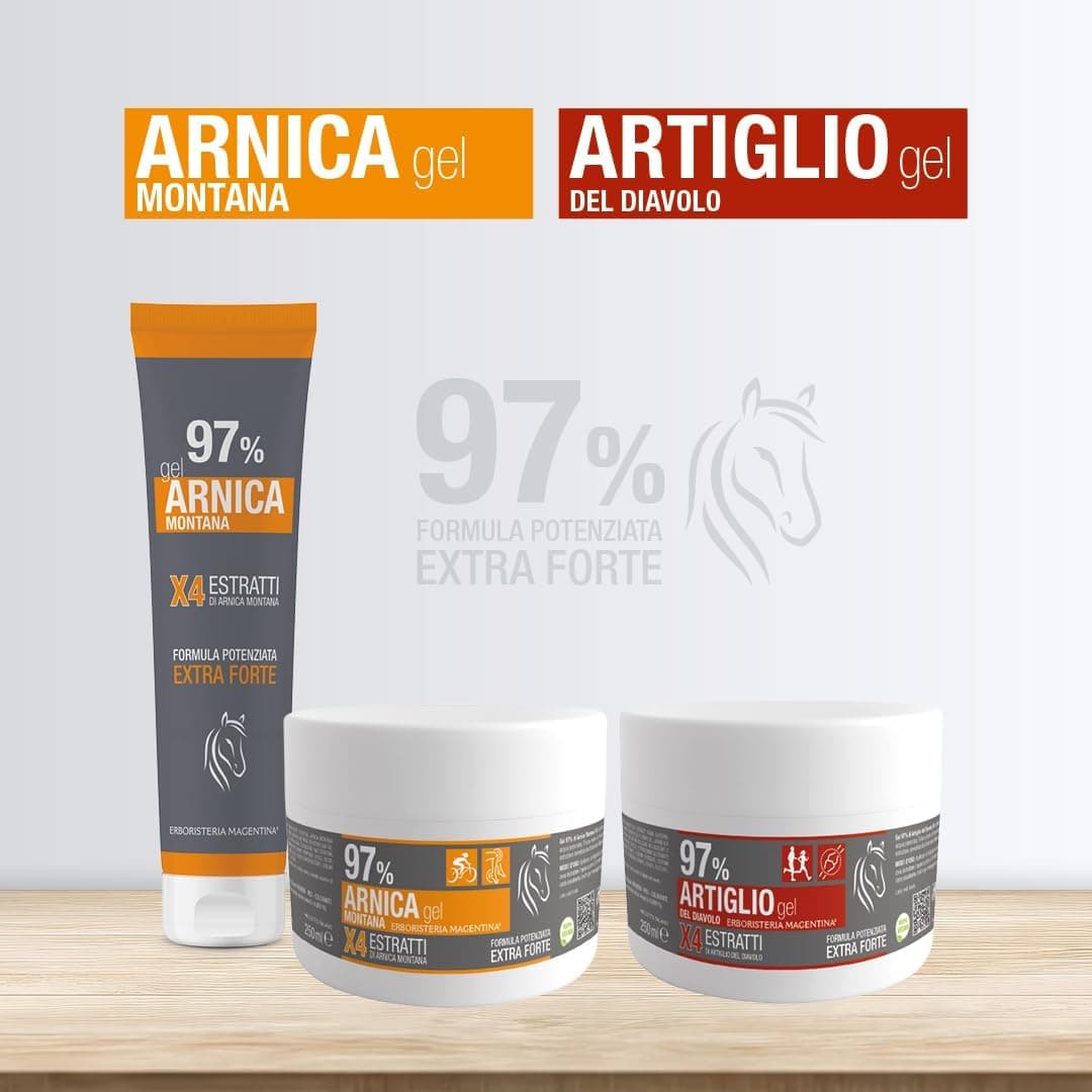 Erboristeria Magentina Gel Concentrato Arnica 97% Estratti Vegetali - 100 ml - 4