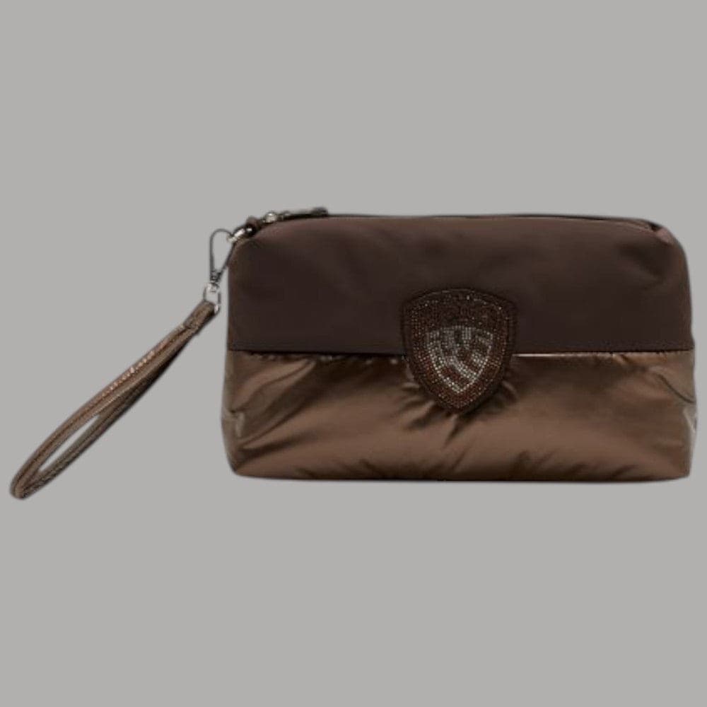 Pochette Blauer F6MIRA01 con logo scintillante e laccio da polso rimovibile - 4