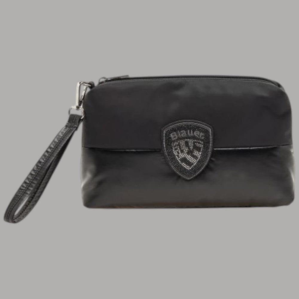Pochette Blauer F6MIRA01 con logo scintillante e laccio da polso rimovibile - 3