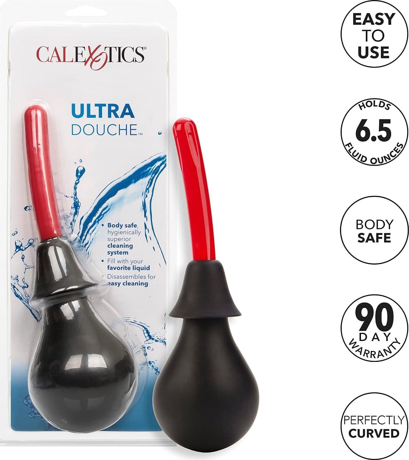 Clistere doccia anale per enema 23 cm 199 ML multidirezionale Ultra Douche - 3