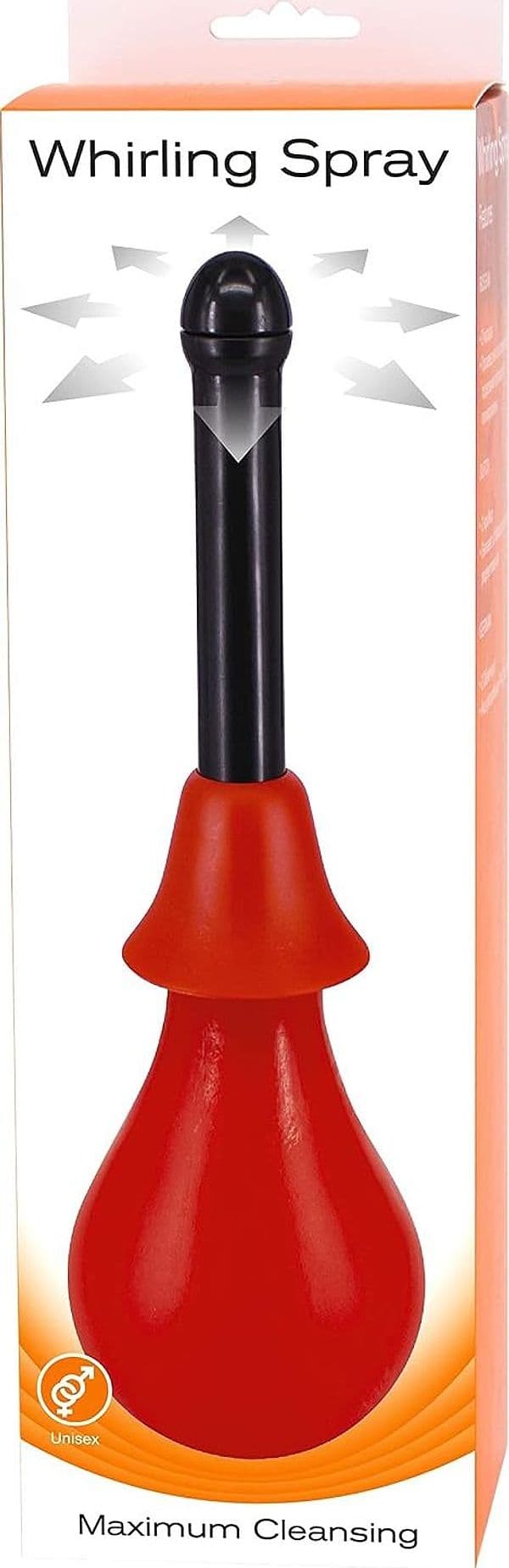 Clistere doccia anale per enema 24,7 cm 199 multidirezionale Seven Creations - 5