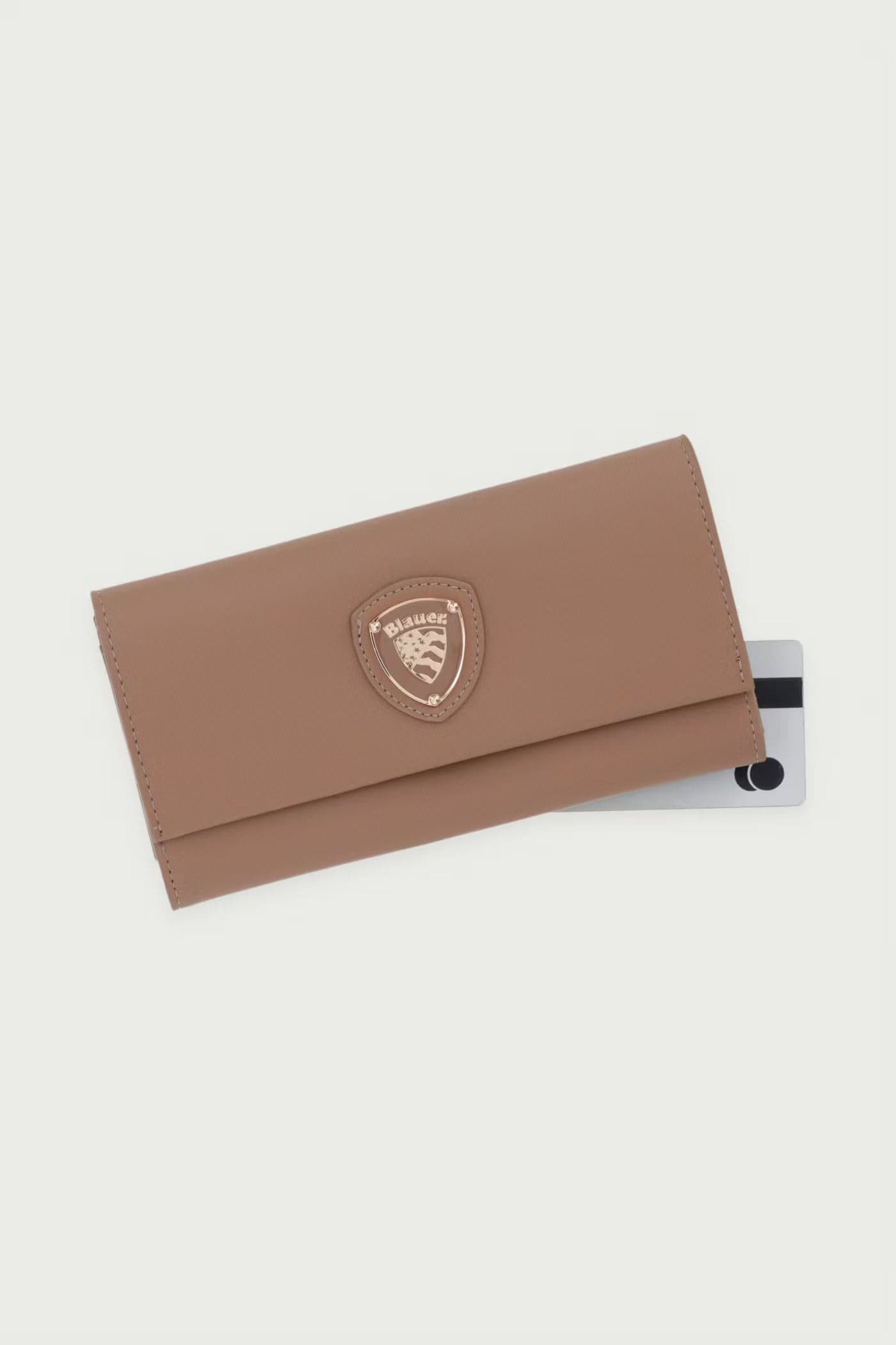 Blauer Portafoglio donna coated nylon wallet F6FENNY05/JAN MUD - 4