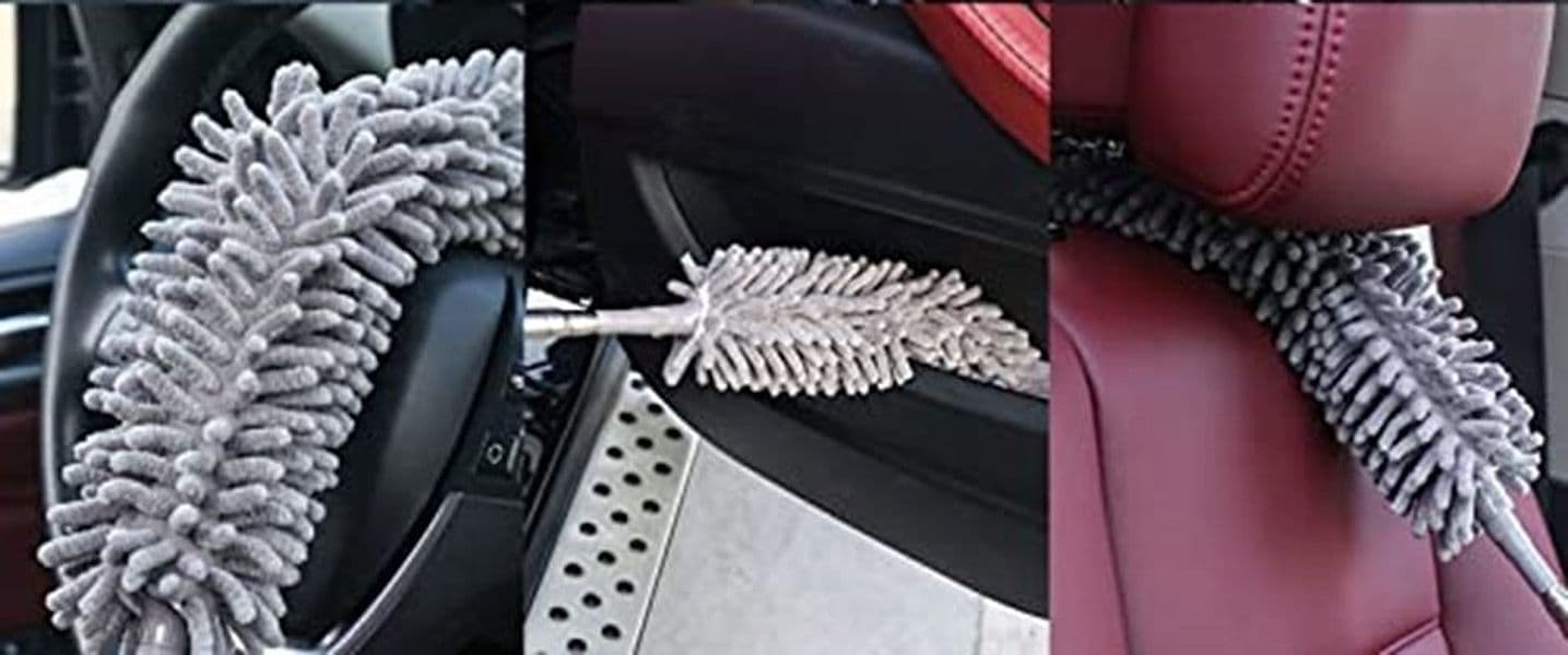 KIT 3IN1 SPOLVERINO CON ASTA ESTENSIBILE PIEGHEVOLI RIUTILIZZABILI PER VENTILATORI MOBILI - 13