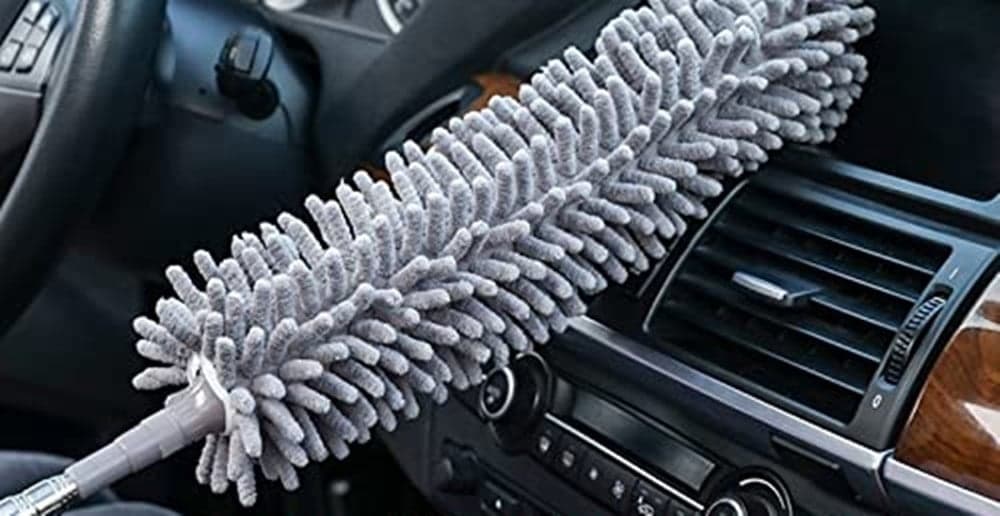 KIT 3IN1 SPOLVERINO CON ASTA ESTENSIBILE PIEGHEVOLI RIUTILIZZABILI PER VENTILATORI MOBILI - 8