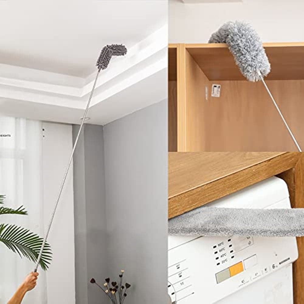KIT 3IN1 SPOLVERINO CON ASTA ESTENSIBILE PIEGHEVOLI RIUTILIZZABILI PER VENTILATORI MOBILI - 9