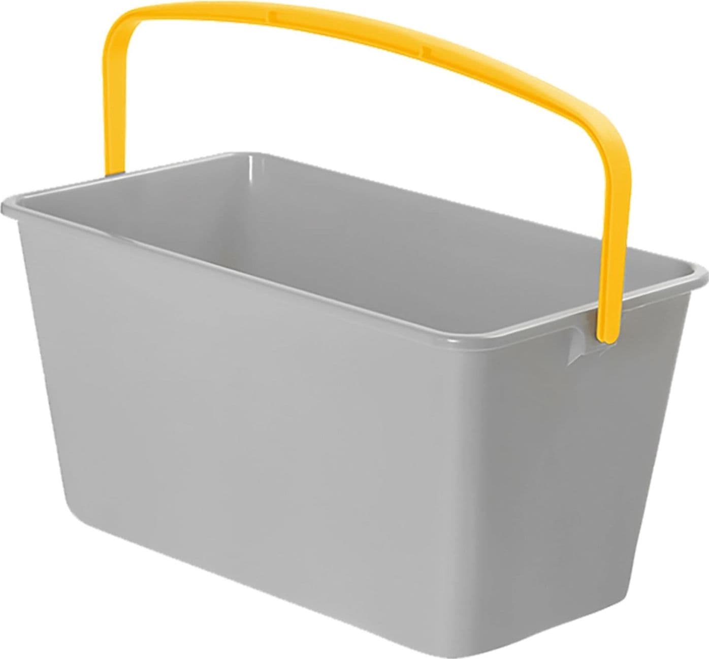 Apex secchio rettangolare 'squizzo' in plastica lt. 15 - cm 44 x 26 x 22 - 4