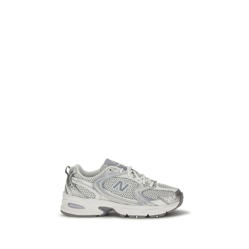 New Balance White Polyamide Athletic Sneakers