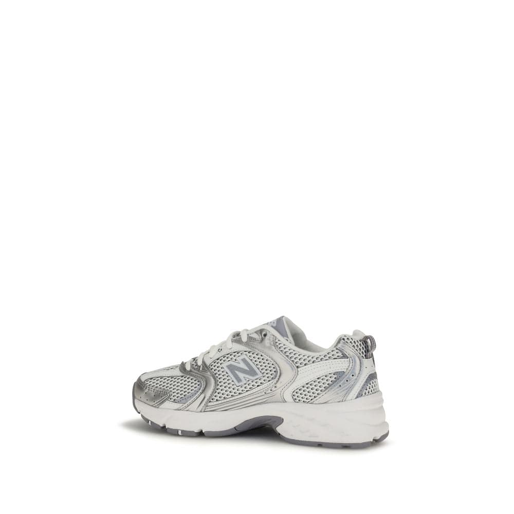 New Balance White Polyamide Athletic Sneakers - 3