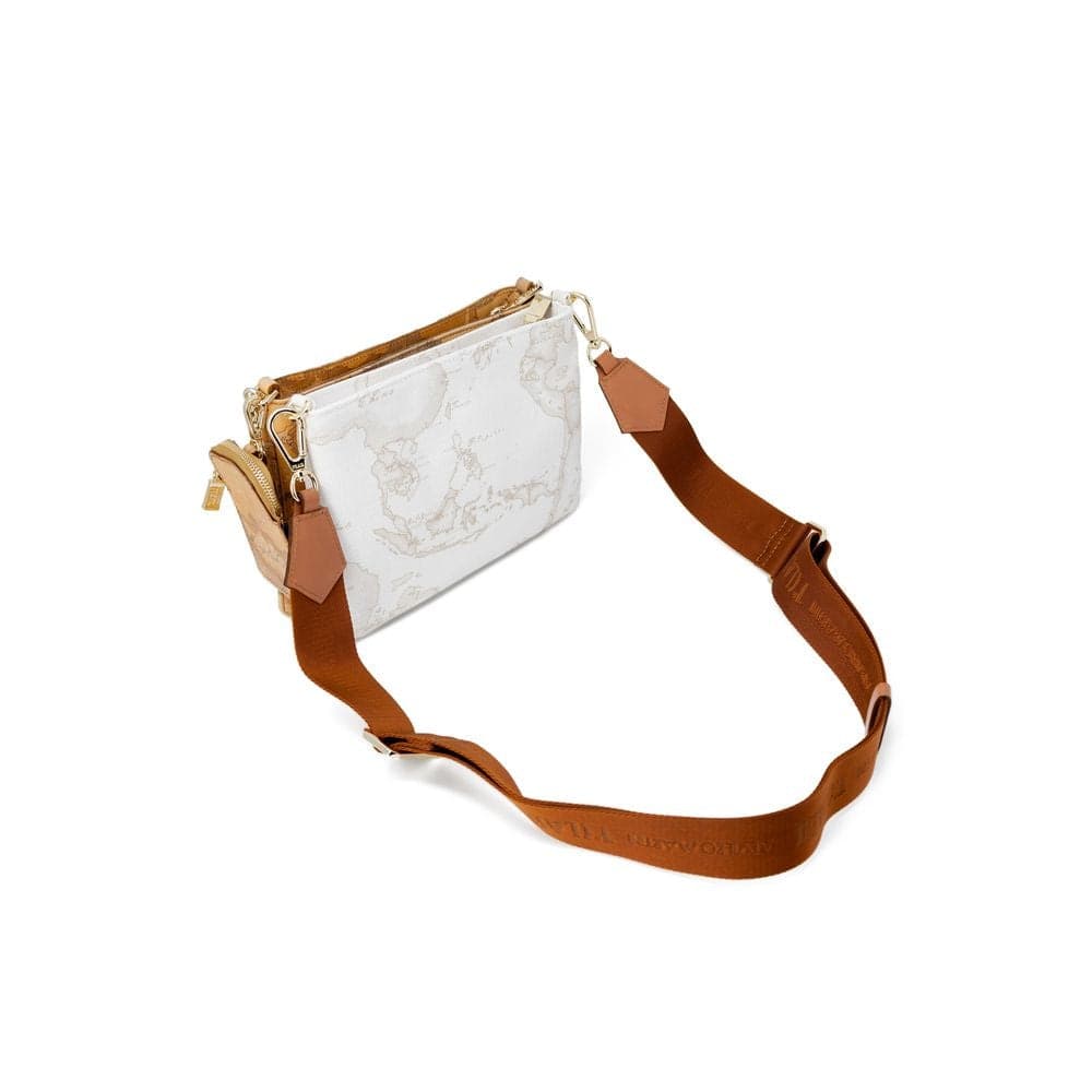 Alviero Martini Prima Classe Beige Leather Handbag - 2