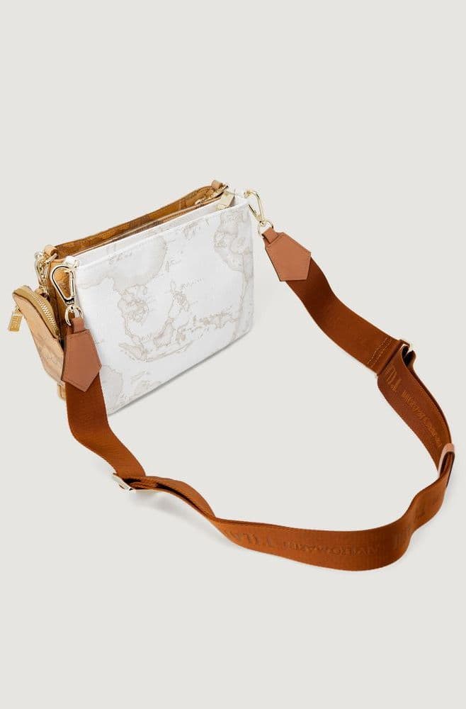 Alviero Martini Prima Classe Beige Leather Handbag - 4