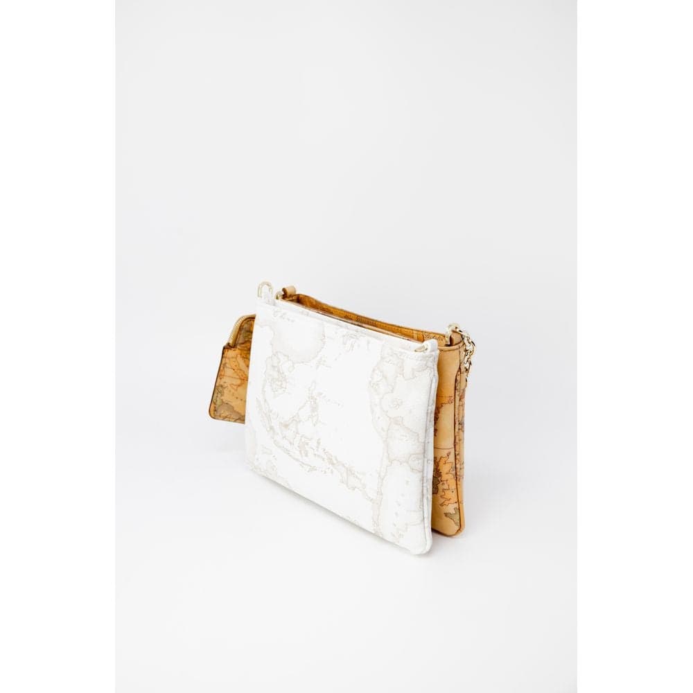 Alviero Martini Prima Classe Beige Leather Handbag - 5