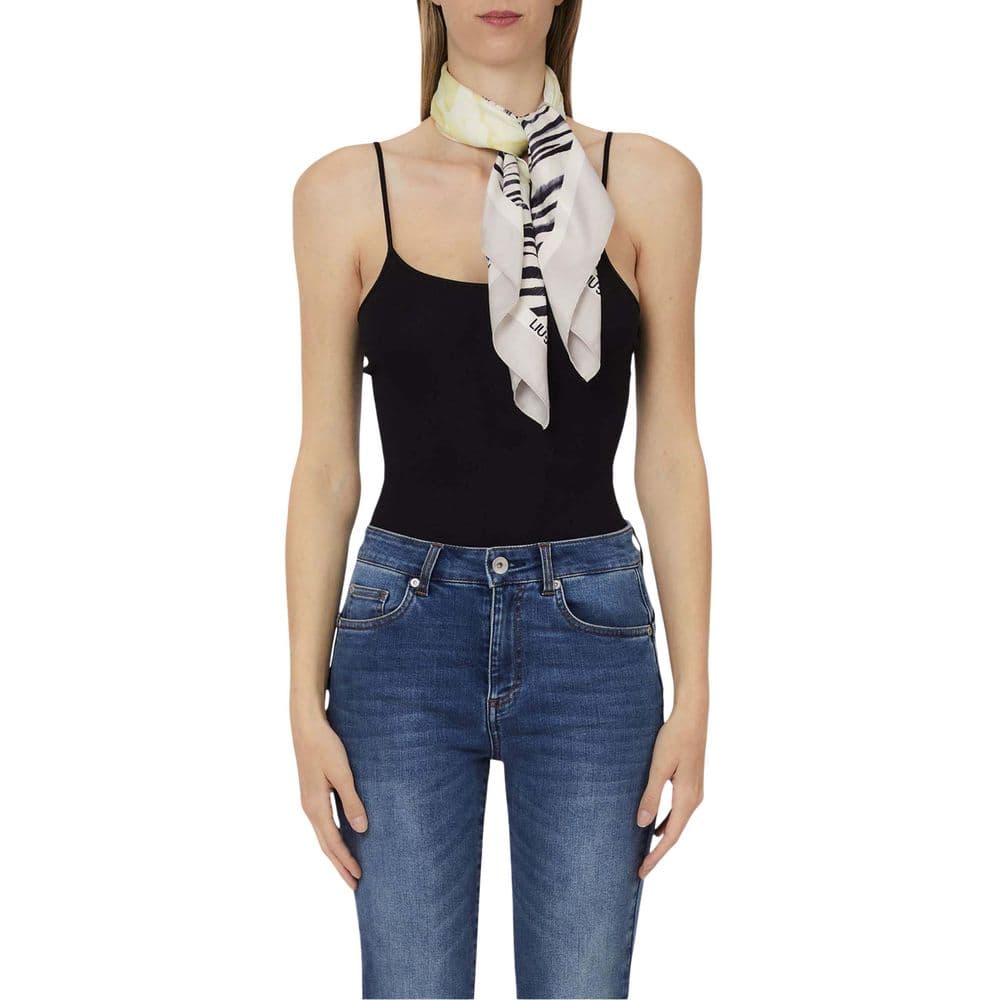 Liu Jo Gray Polyester Foulard - 2