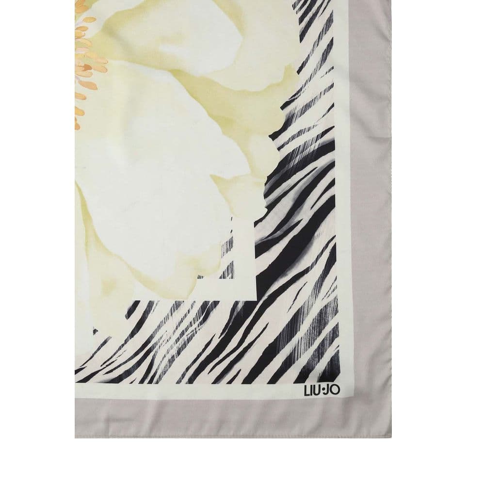Liu Jo Gray Polyester Foulard - 3