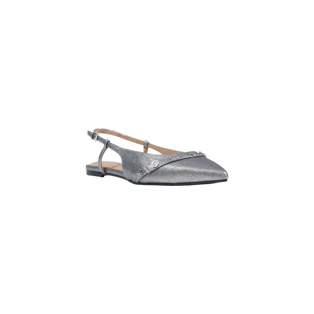 Guess Gray Polyester Platform Pumps - 2