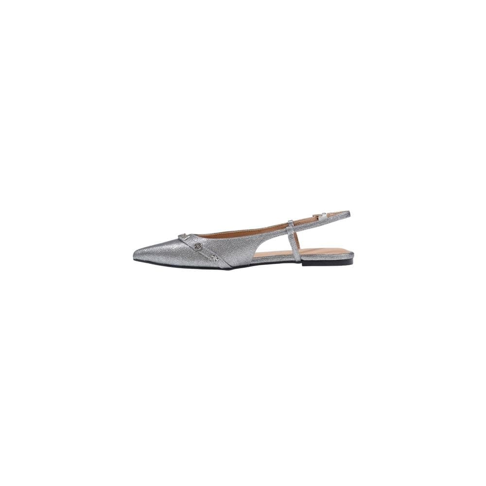 Guess Gray Polyester Platform Pumps - 3