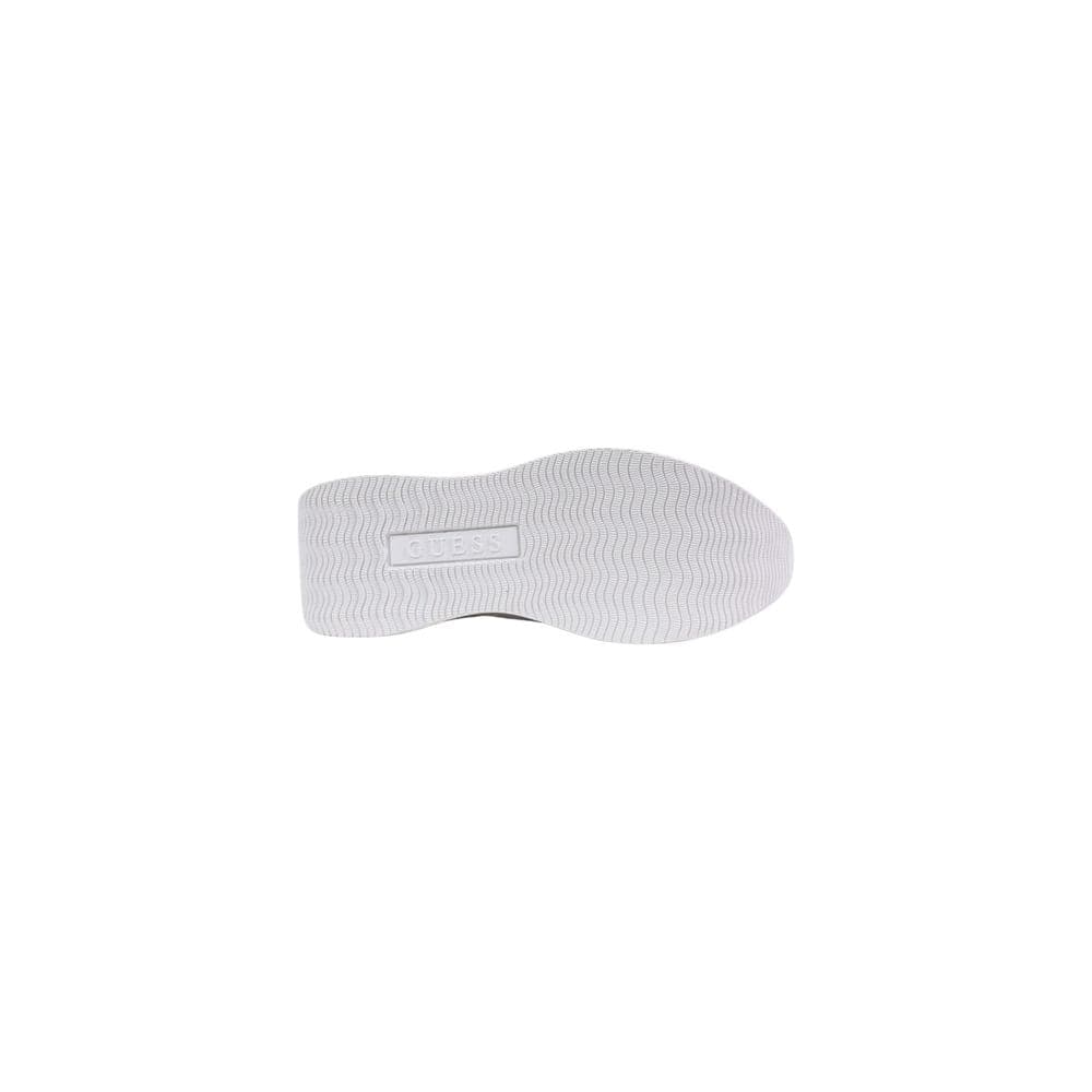 Guess White Polyethylene Platform Sneakers - 5