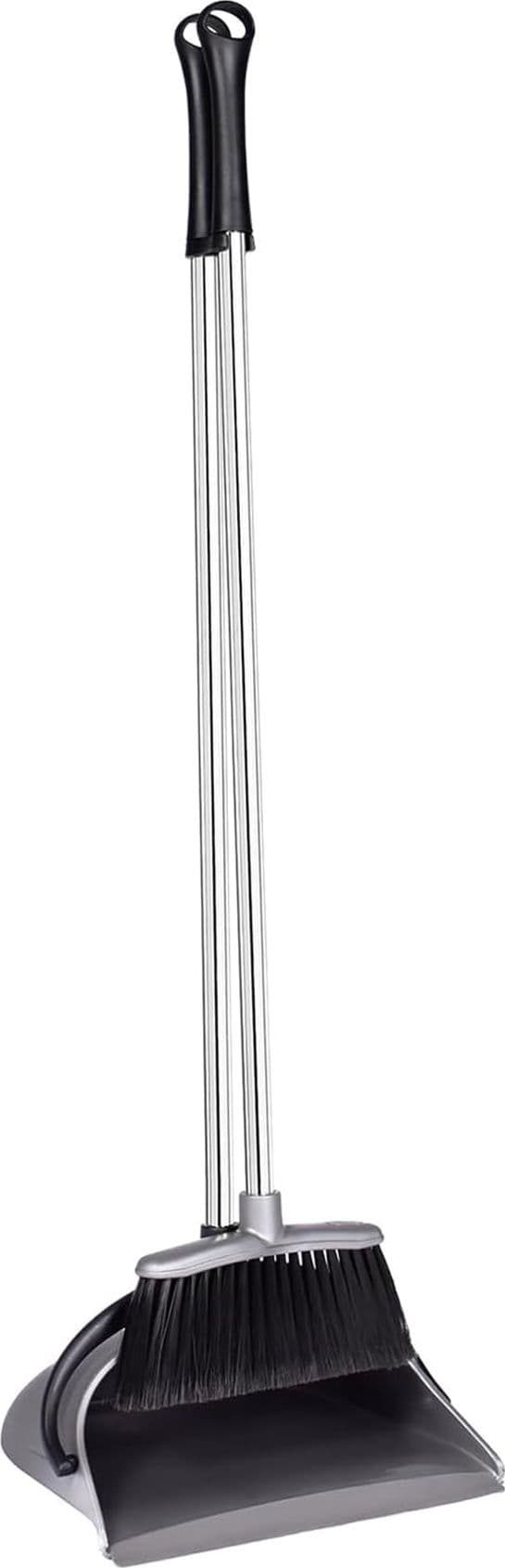 Apex   set alzaimmondizia ribaltabile + piedino posteriore ferma-paletta, scopa - 3