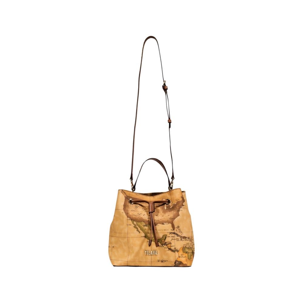 Alviero Martini Prima Classe Beige Leather Handbag - 3