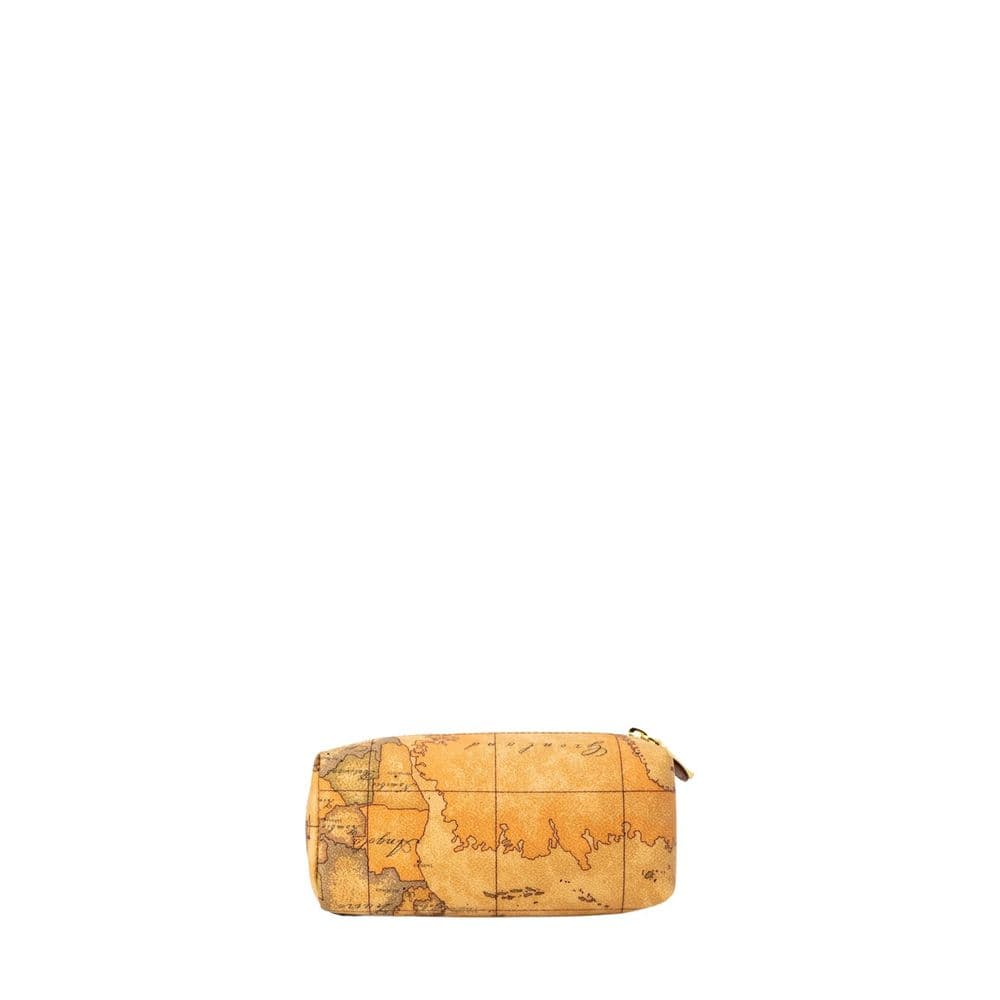 Alviero Martini Prima Classe Beige Cotton Clutch Bag - 2