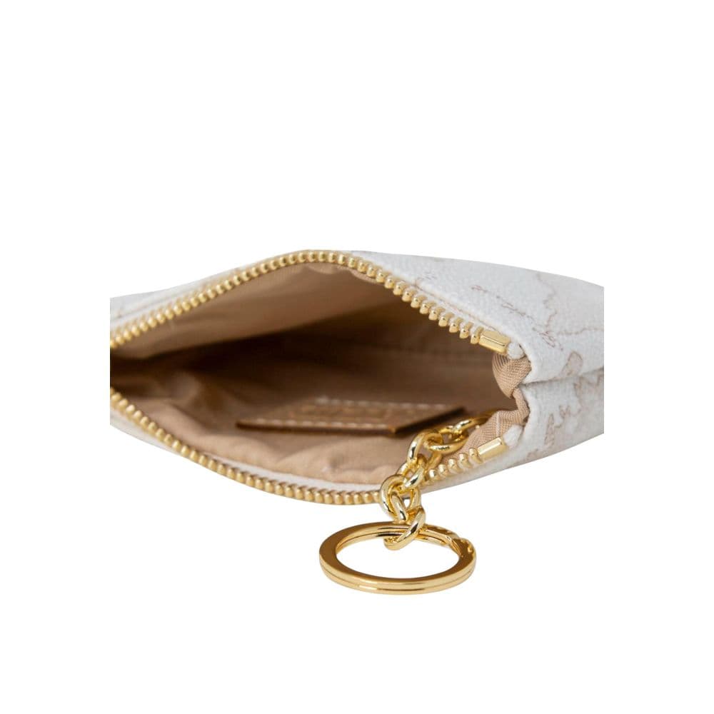 Alviero Martini Prima Classe White Polyethylene Clutch Bag - 3
