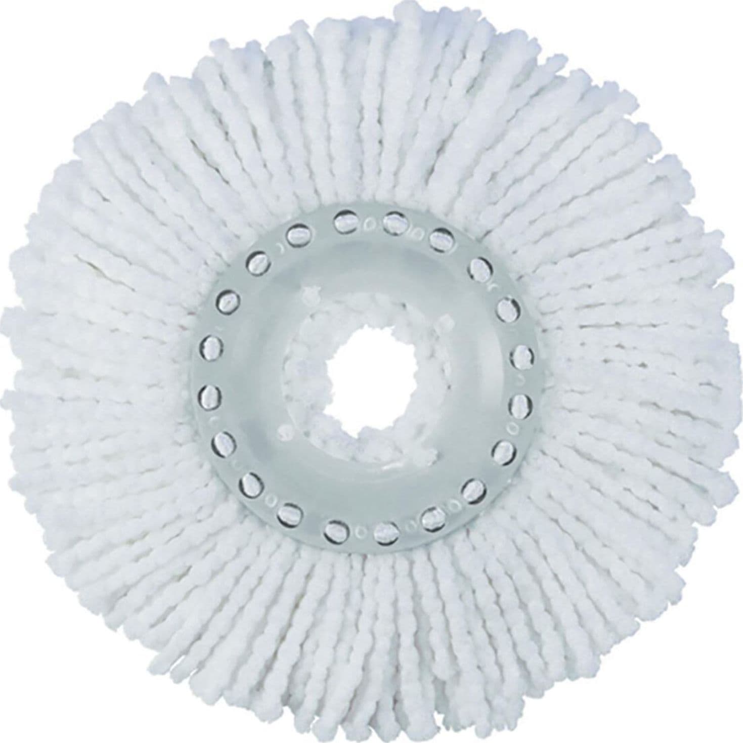 Apex ricambio mop  circolare lavapavimenti  fili di 100% microfibra  Lavabile in lavatrice. - 4
