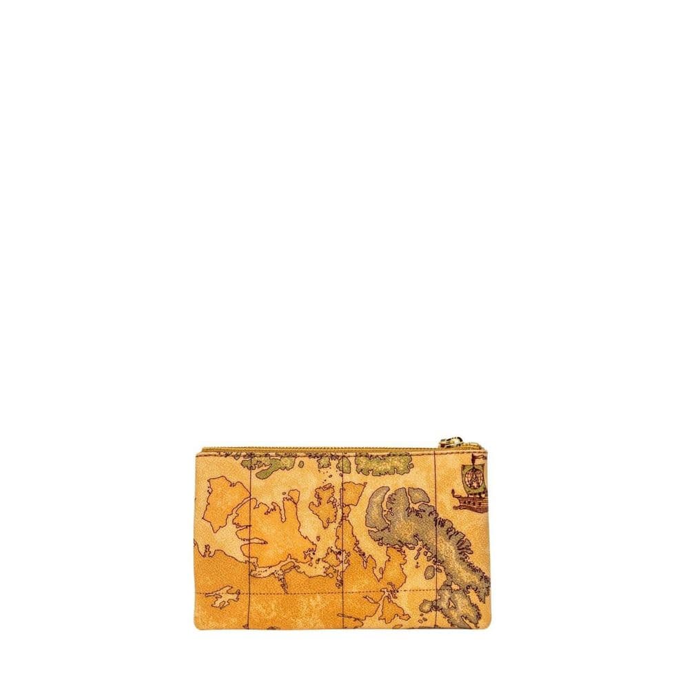 Alviero Martini Prima Classe Beige Leather Clutch Bag - 2