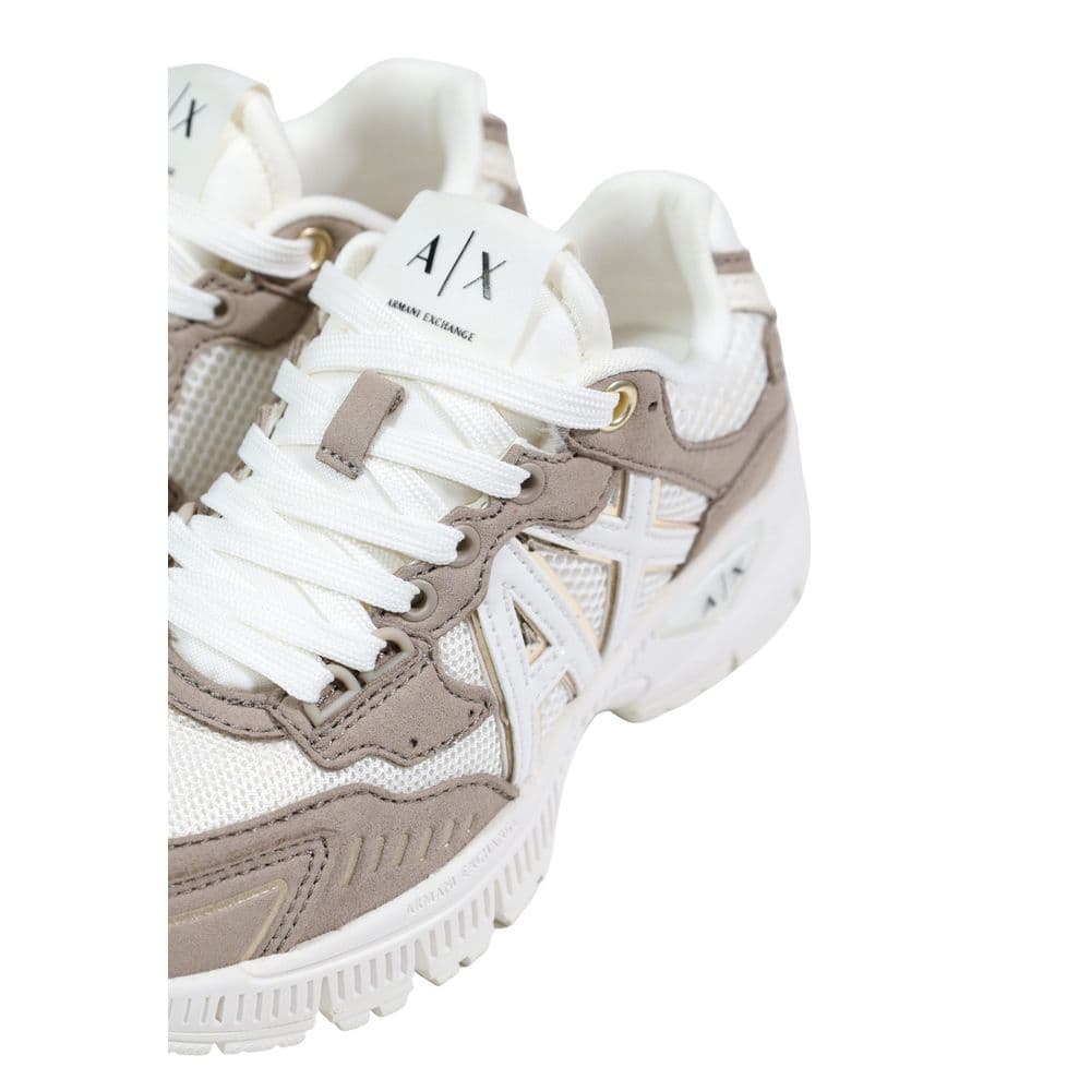 Armani Exchange Brown Polyamide Athletic Sneakers - 5