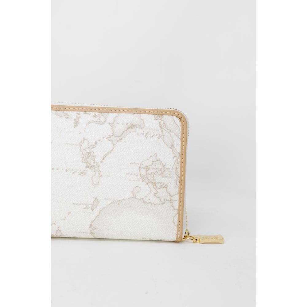 Alviero Martini Prima Classe White Leather Wallet - 5