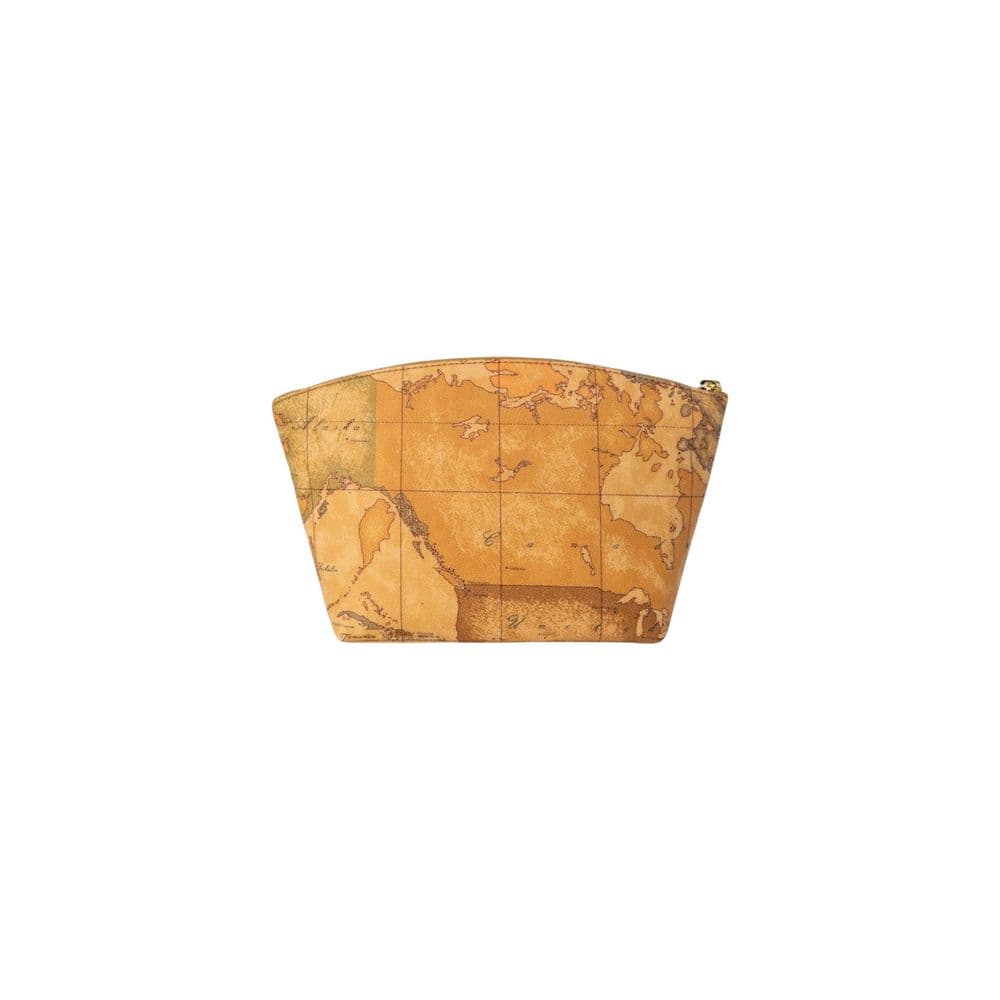 Alviero Martini Prima Classe Beige Cotton Clutch Bag - 5