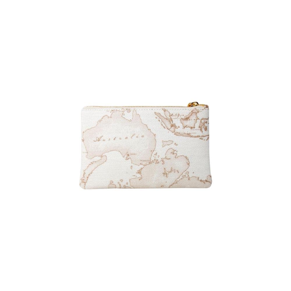 Alviero Martini Prima Classe White Cotton Clutch Bag - 2