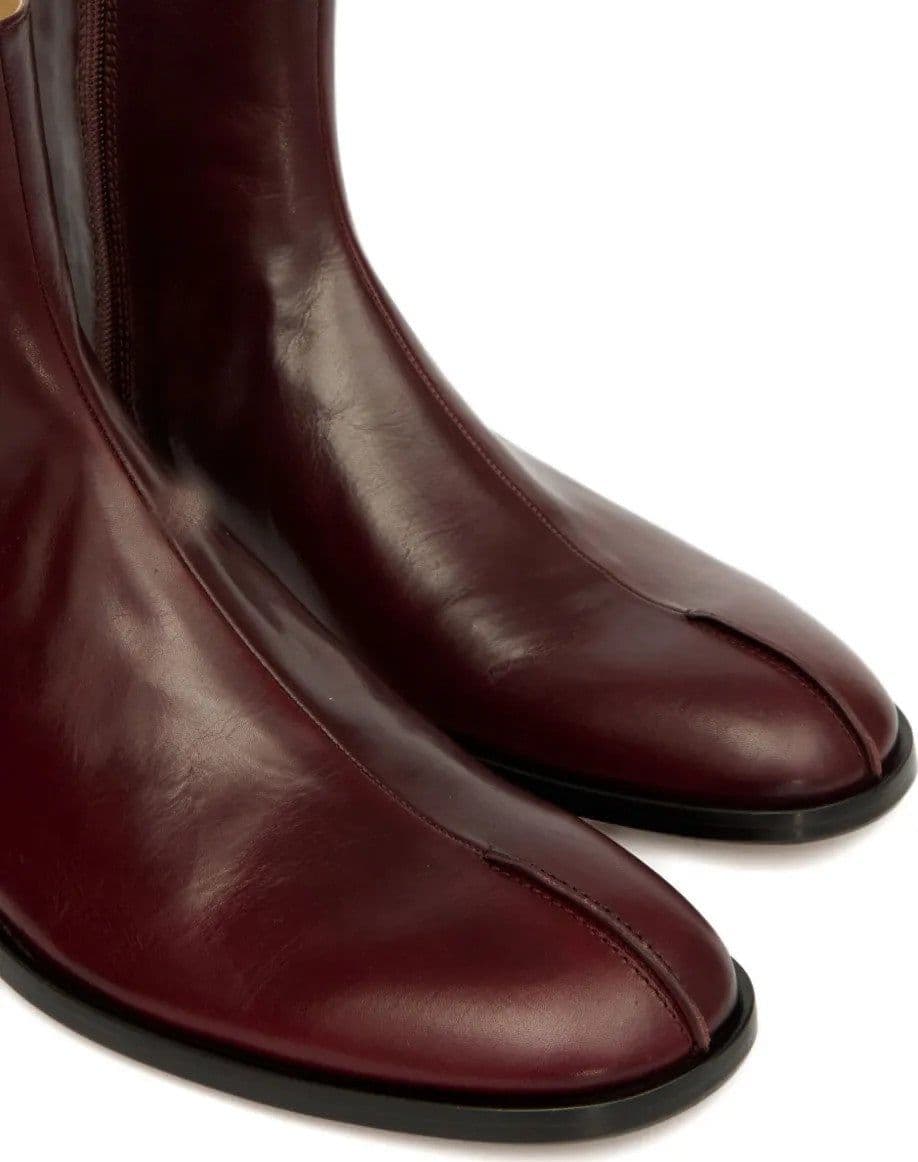 MM6 Maison Margiela Mm6 Maison Margiela - Stivaletti Marroni da Uomo - 4