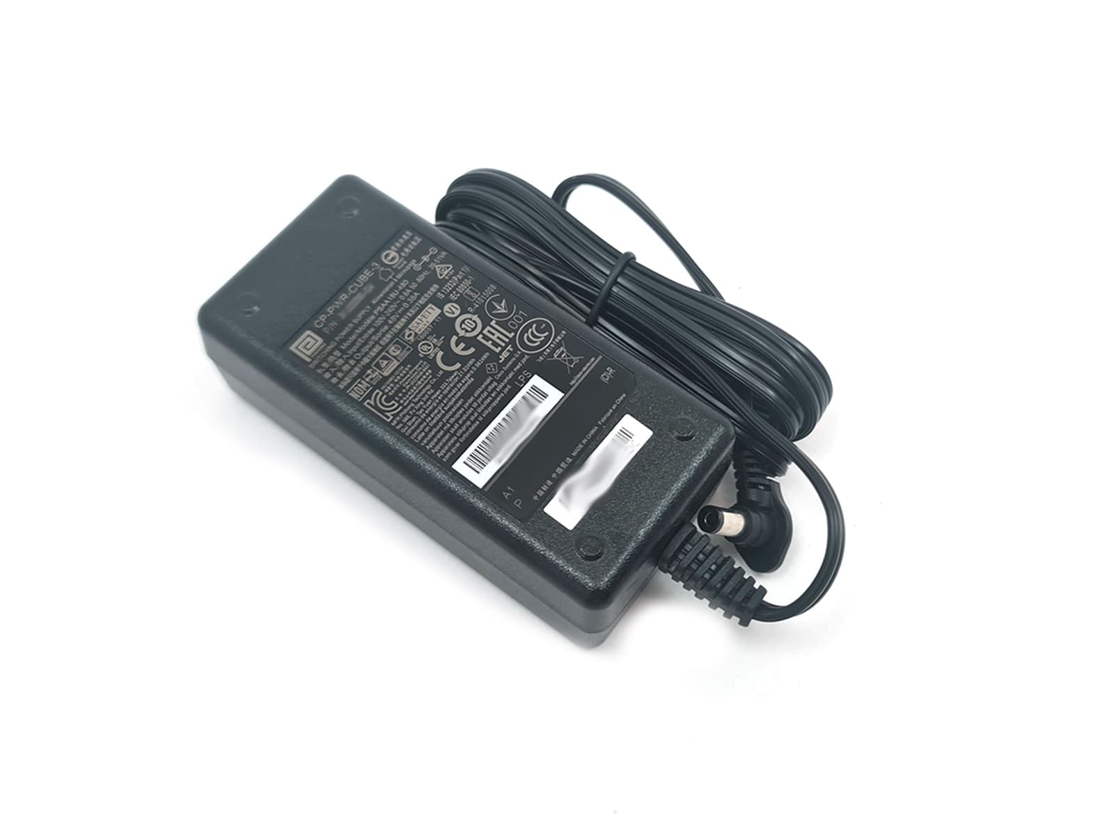 Alimentatore Originale Cisco 48V 0,38A 18W modello CP-PWR-CUBE-3 Power Cube 3 per Telefoni IP Serie 6900 7800 7900 moduli espansione o similari