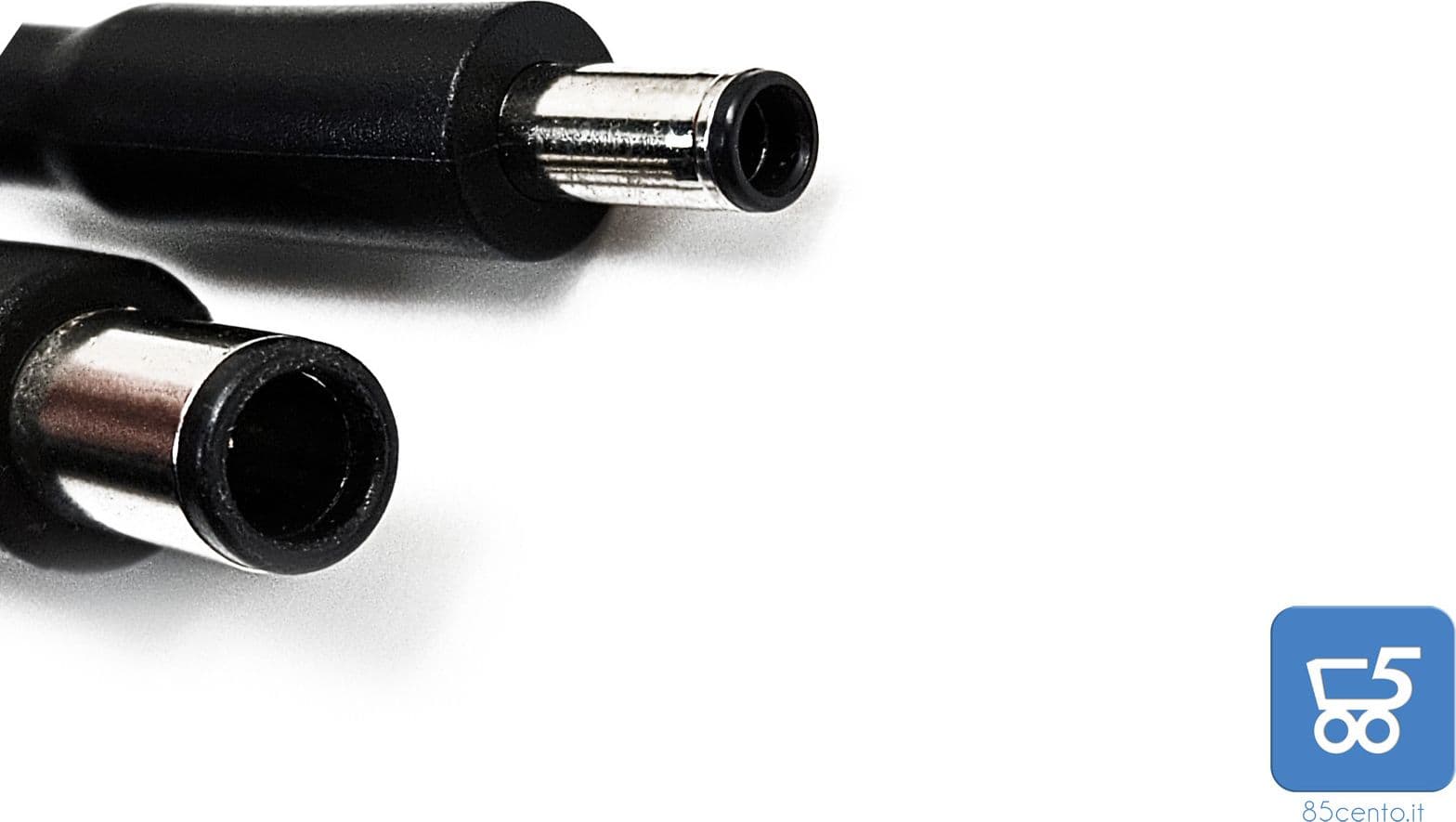 Alimentatore originale Dell 19,5V 130W 6,7A connettore tondo grande 7.4x5.0mm più adattatore a spinotto piccolo 4.5x3.0 con cavo di alimentazione - Ricondizionato - 3