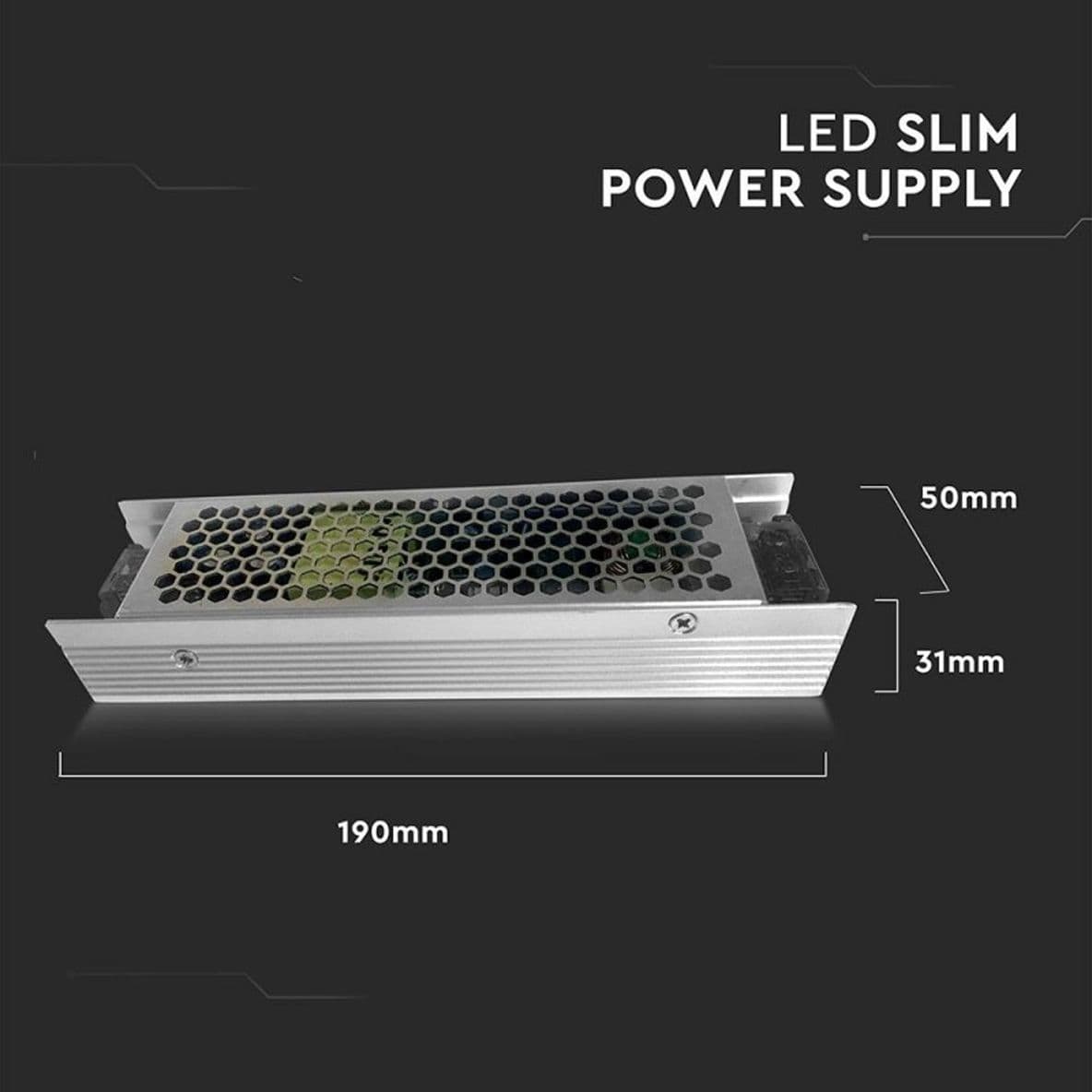 Alimentatore Switching 12V 10A 120W Modello VT-120W-12V Scatola Metallo IP20 Stabilizzato Strisce LED Videosorveglianza - 2