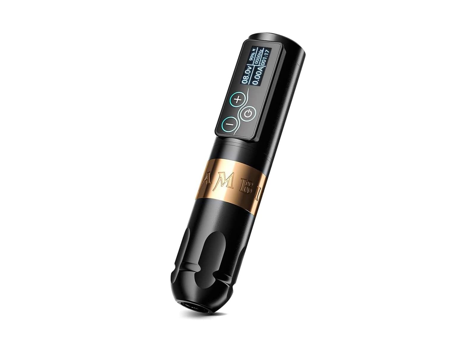 Ambition Vibe Macchinetta Tatuaggi Wireless Professionale Corsa 4.0mm Motore Brushless Batteria 2400mAh e Pulsanti Sensibili per Artisti - 3