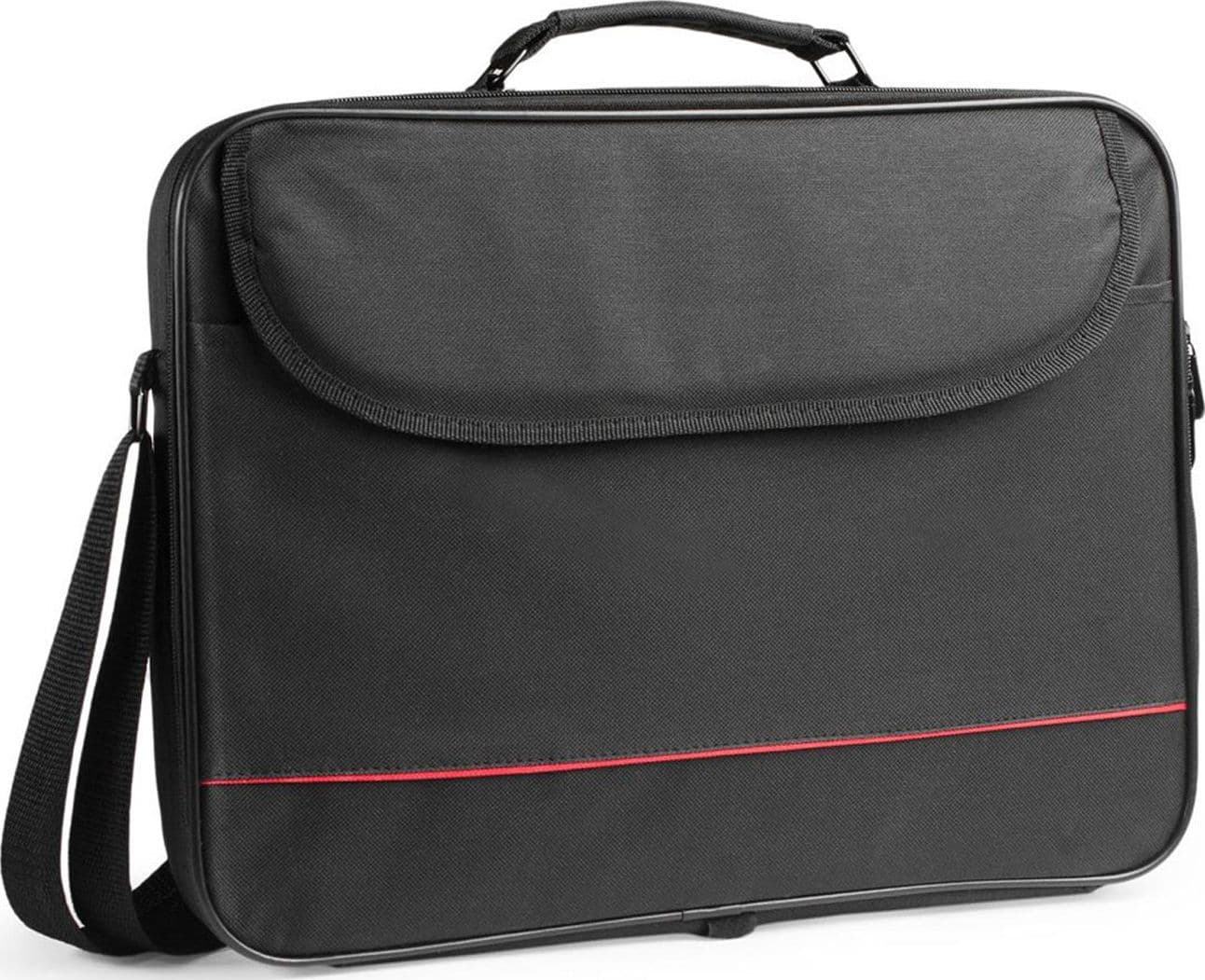 Borsa a Tracolla Porta PC fino a 15,6” Custodia per Laptop e Notebook Leggera e Resistente Ideale per Lavoro Scuola e Viaggi - 4