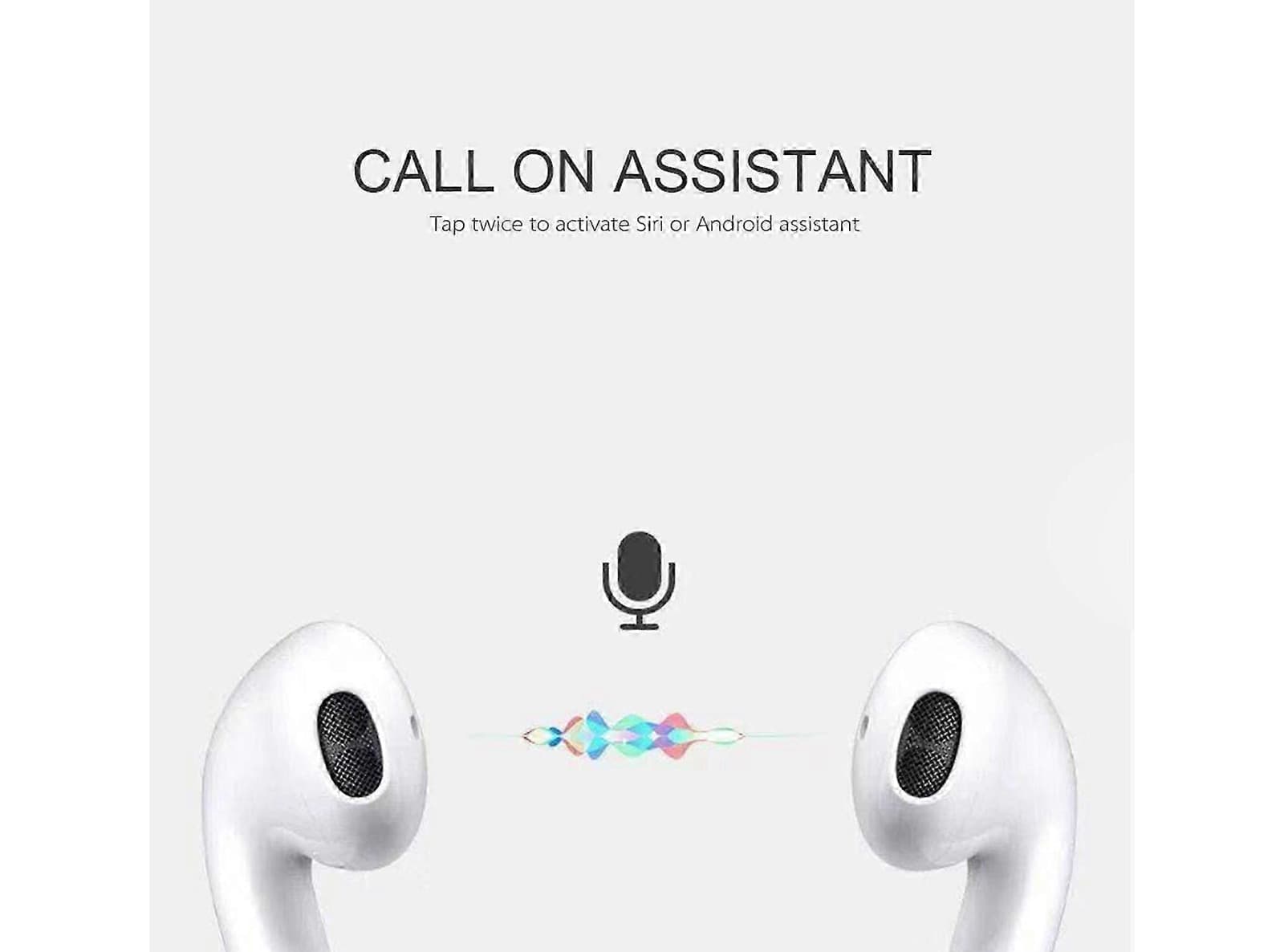 Bundle 6 Auricolari Bluetooth 5.0 Wireless i12 TWS - Cuffie Senza Fili Stereo con Custodia di Ricarica Microfono Integrato e Comandi Touch Compatibili con iOS e Android - Confezionate singolarmente - 5