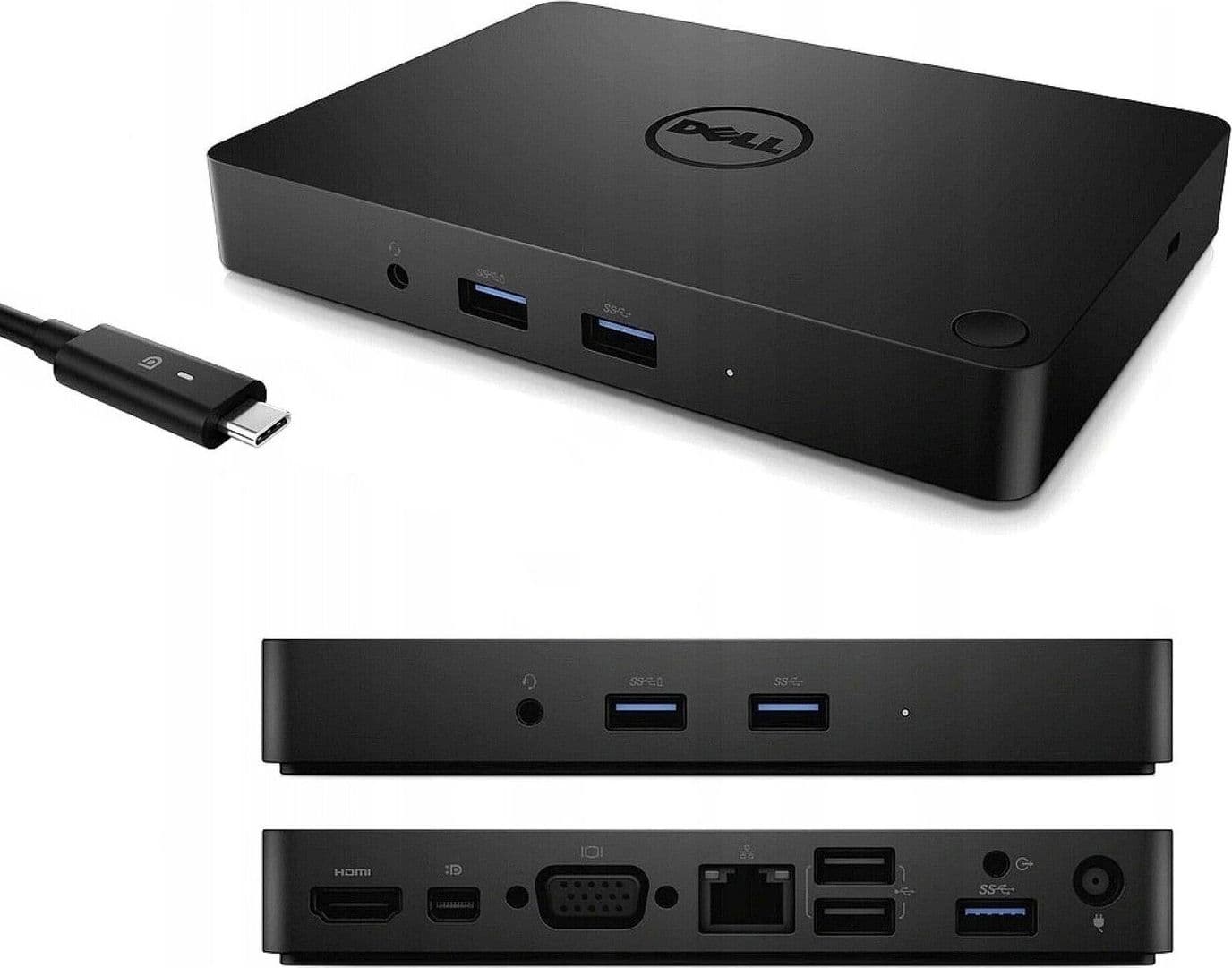 Bundle Docking Station Dell K17A USB-C Monitor 4K Gigabit Espandi le possibilità del tuo notebook con la docking station più potente Collegamento UNIVERSALE WD15 Thunderbolt Completa di Alimentatore da 130W - 2