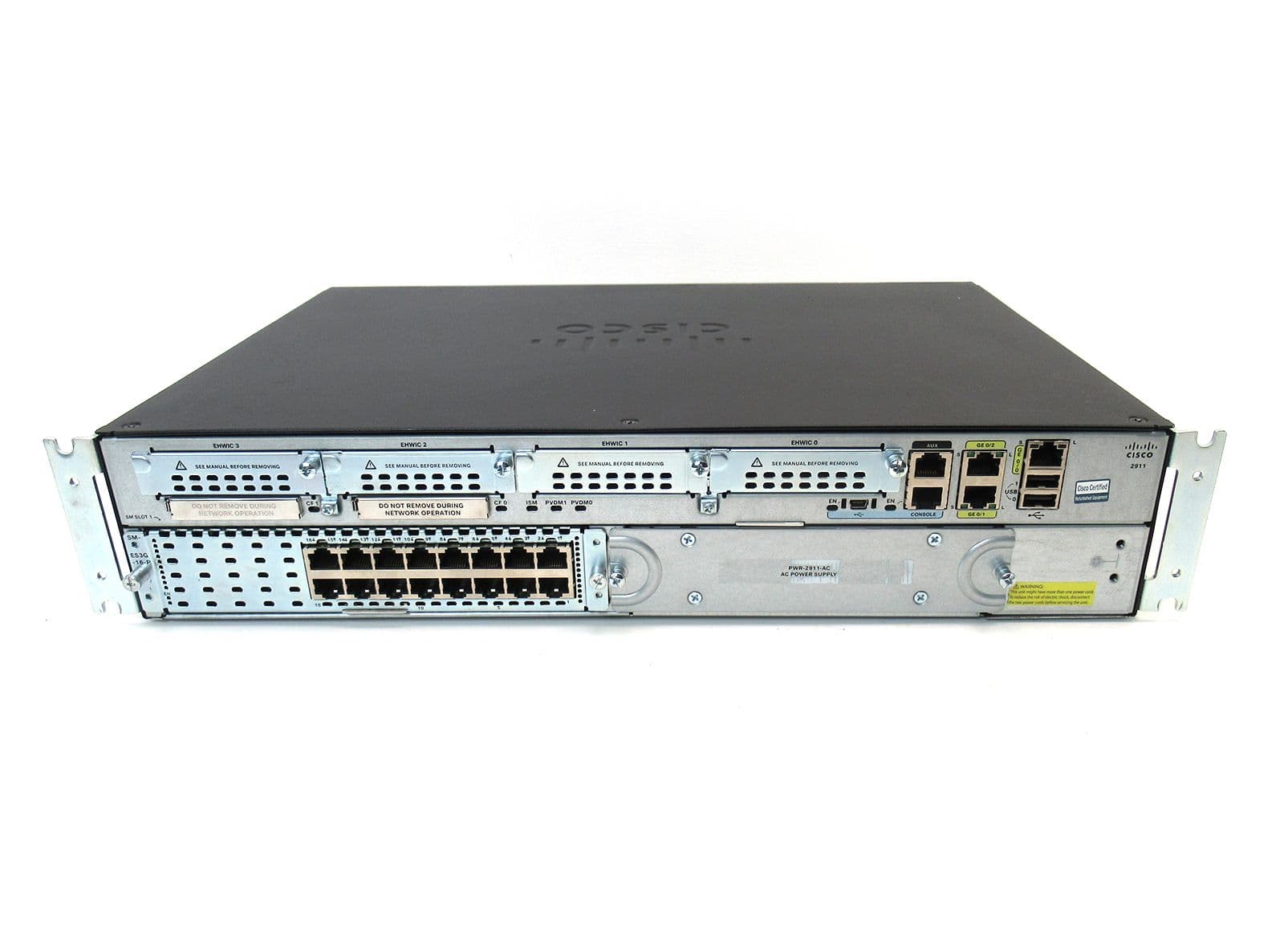 Cisco 2900 Series ISR – Router Integrato Gigabit VPN Firewall per Aziende - 3