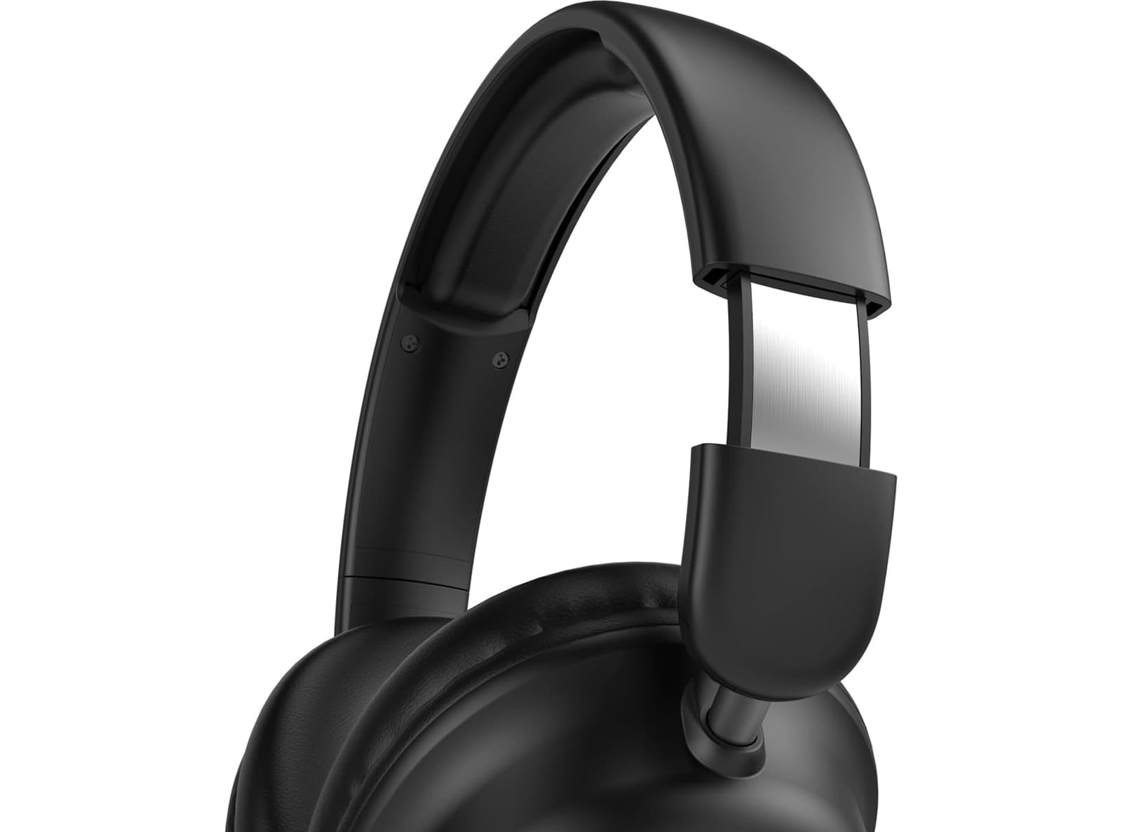 Cuffie Over Ear Wireless VulTech HBT-30BK Bluetooth 5.4 con Cancellazione Attiva del Rumore ANC Microfono Integrato Ingresso Aux Pieghevoli Ricarica USB-C Batteria 12 Ore Per Android e iOS Nero - 3