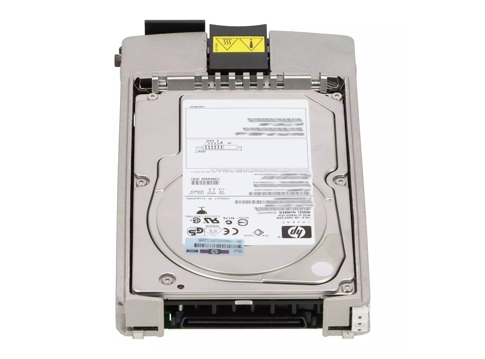 Disco Rigido Professionale HP 146.8GB per Server Modello BD1468856B SCSI Ultra320 10K RPM con Supporto Estraibile Caddy - EX DEMO - 2
