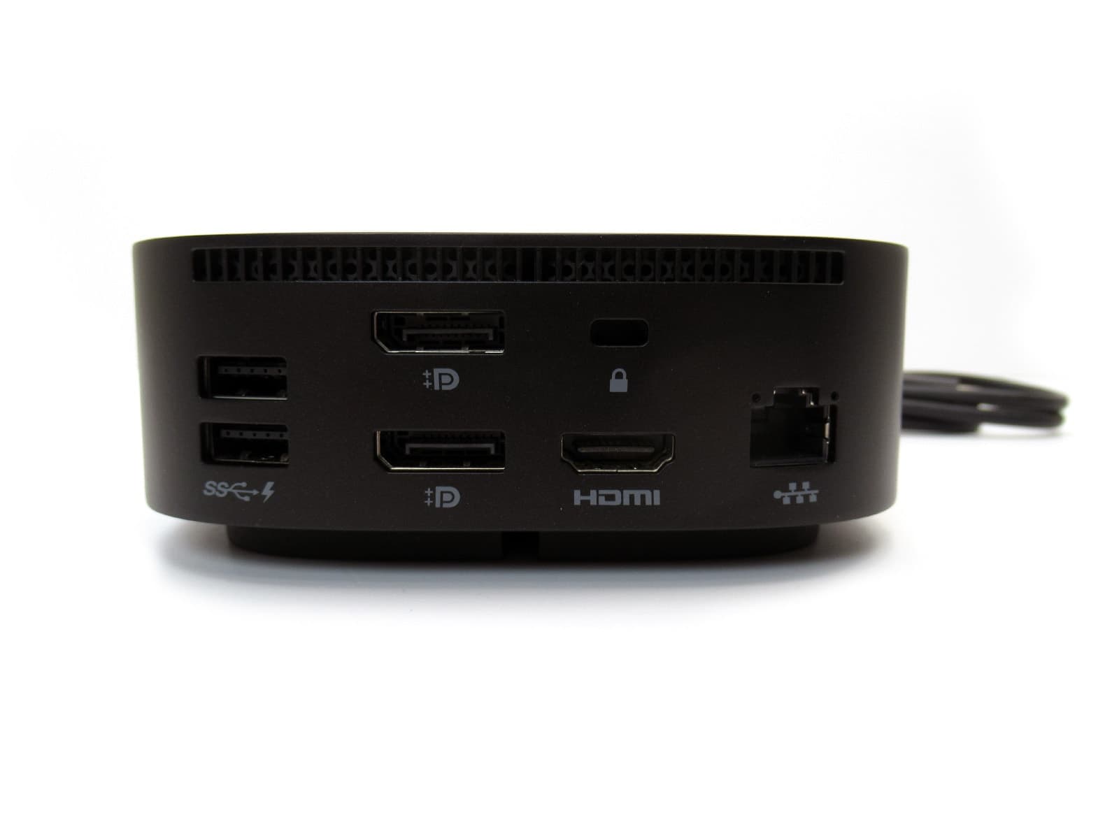 Docking Station Universale HP HSN-IX02 USB-C hub, USB hub Thunderbolt USB-C, USB DisplayPort HDMI Audio RJ-45 - Ricondizionata - 2